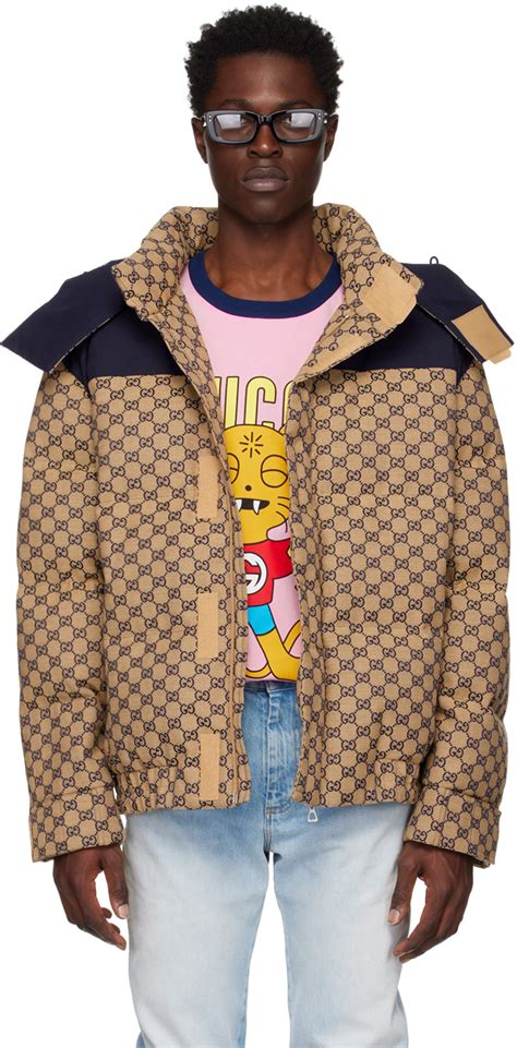 gucci waterproof winter jacket for men|gucci jacket kevin hart.